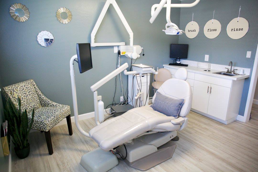 A treatment room at Dr. Amisha Patel's Fremont dental office